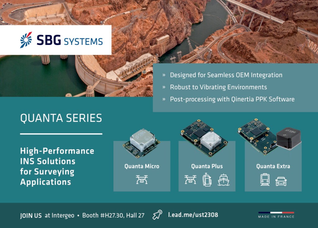 SBG Systems high performance ins solutions for surveying applications