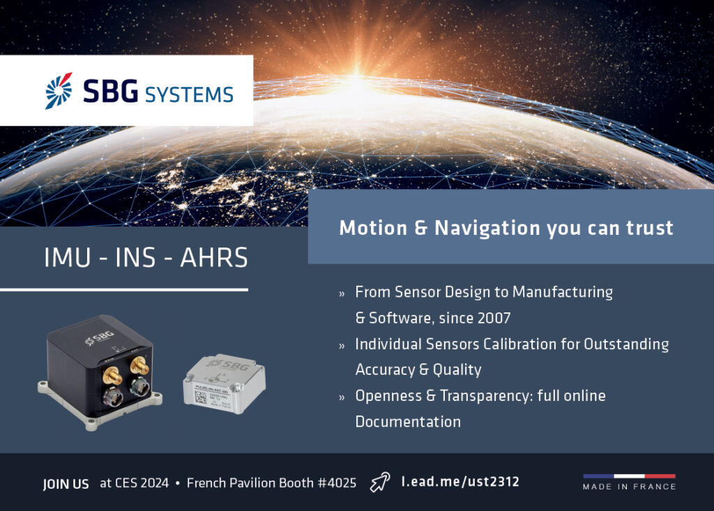 SBG Systems motion & navigation you can trust