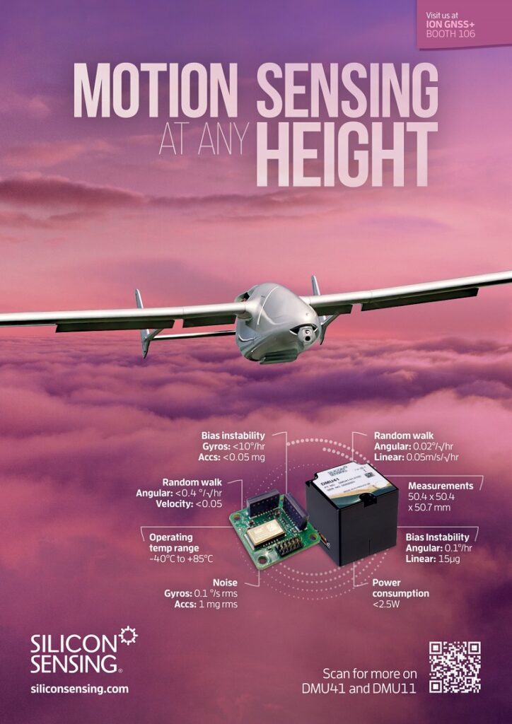Silicon Sensing motion sensing at any height