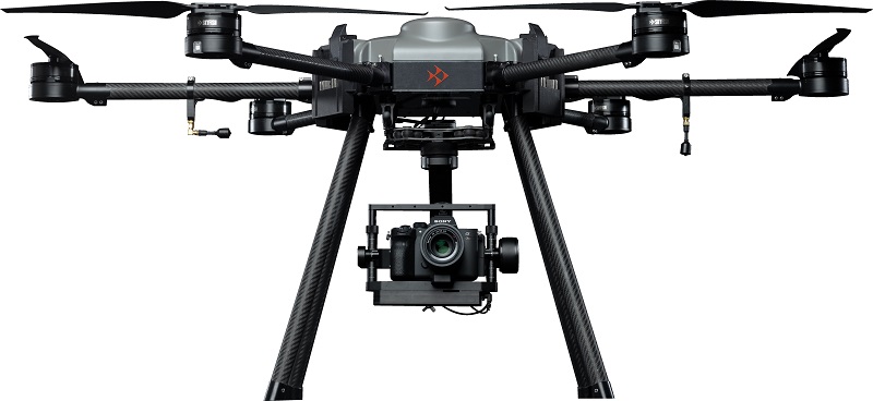 Skyfish’s OEM vehicles and data-gathering tools are the 17.7 kg M6 hexacopter (top) and the 11.8 kg M4 quadrotor. Both are battery-electric systems built predominantly from carbon composite and featuring redundant antennas