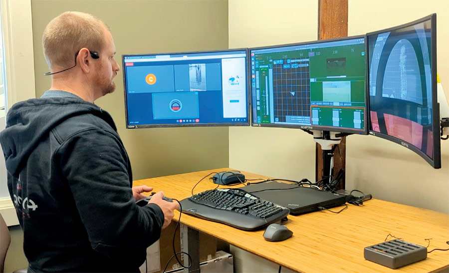 The EverClean service will be managed by remote operations centres linked to deployed HSRs via sarcom or cellular comms, wih one operator eventually running several robots