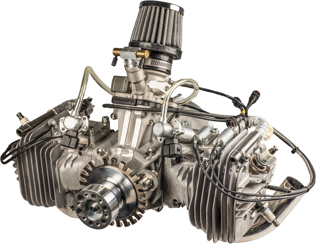 The Hirth 4202H(shown here with one of its early iteration)is an evolution(Courtesy of Hirth)
