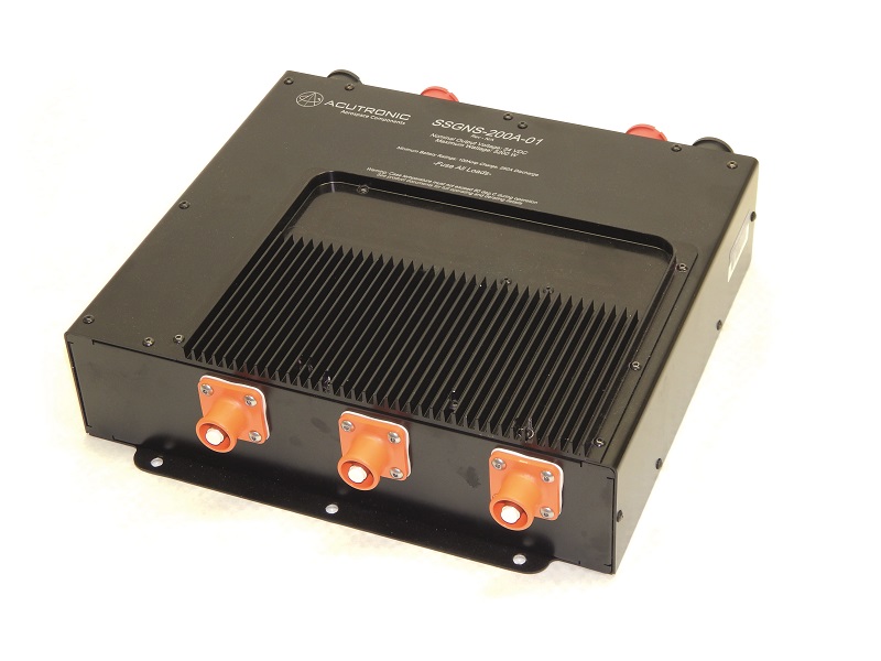 The PMU integrates one bank of MOSFETs to drive the starting mode, and another for rectification that runs more efficiently at lower current levels (Courtesy of Acutronic)