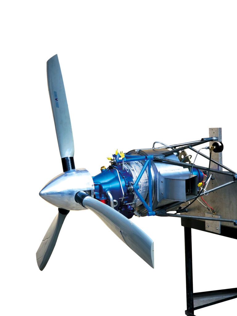 The TPR72 is a 30 kg, 72 kW heat-recuperated turboprop capable of running on JP-4, JP-8 and Jet-A, with JP-5 and diesel testing planned (Images courtesy of Aant Farm)