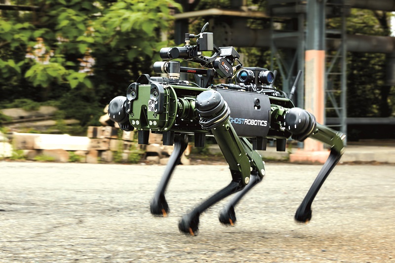 The Vision60 Q-UGV from Ghost Robotics
