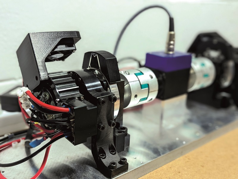 The company has designed and built its own actuators, with complex test rigs to stress and break each iteration to improve its successor
