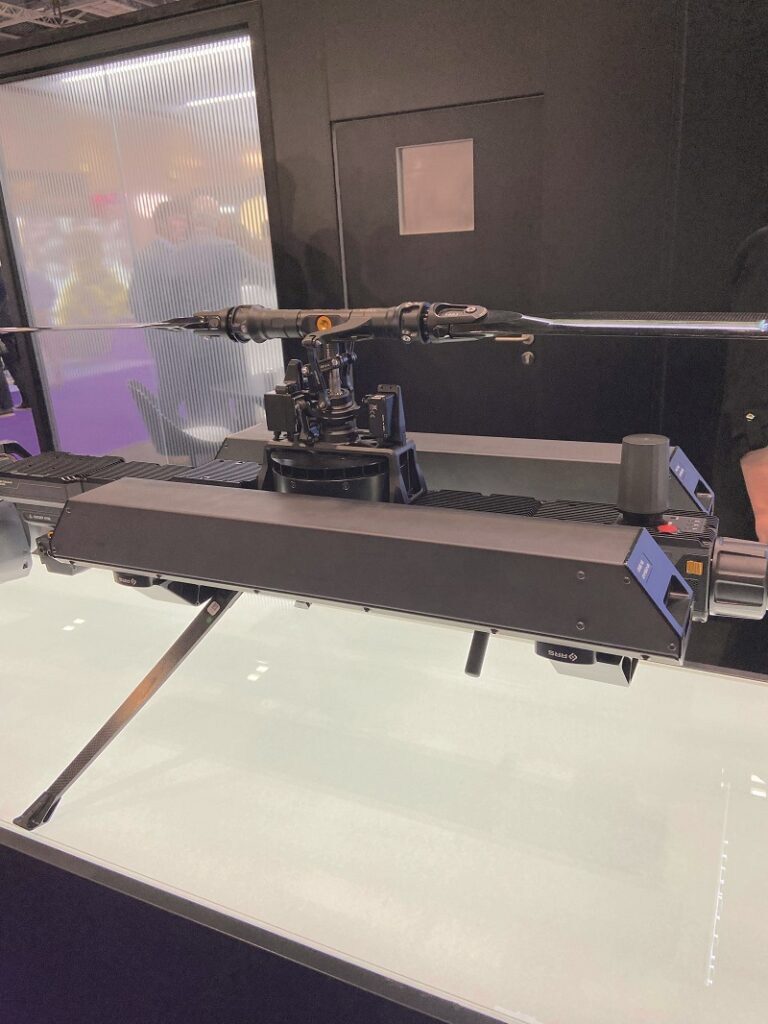 The moveable battery packs on the Ghost-X