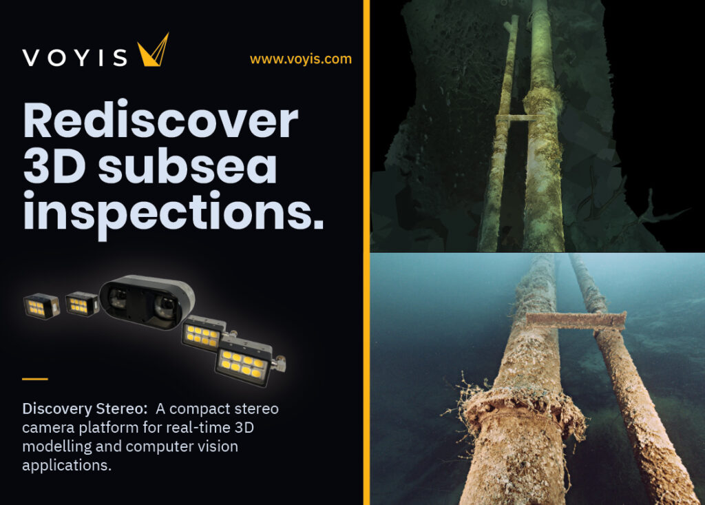 Voyis rediscover 3d subsea inspections