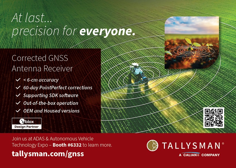 tallysman corrected gnss antenna receiver