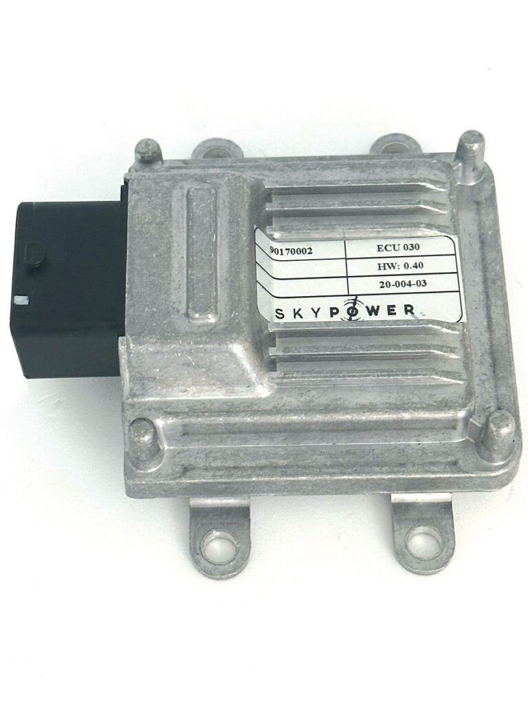 The same ECU is used across all of Sky Power's engines, to enable quick reconfigurations between unit installations
