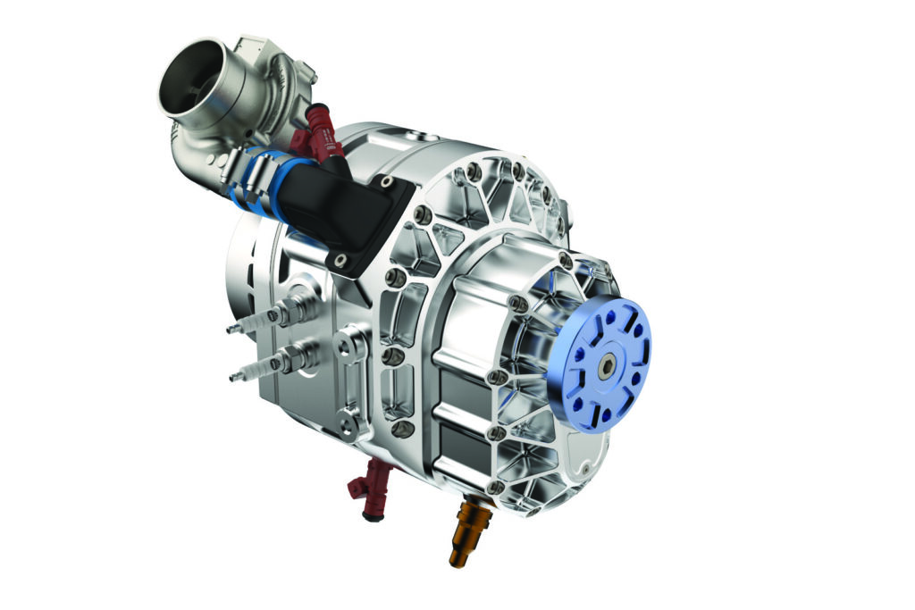 The RW1-300 is UAVHE’s first and largest Wankel-type rotary engine, a 17.7 kg, liquid-cooled system outputting 62 hp (Images courtesy of UAVHE)