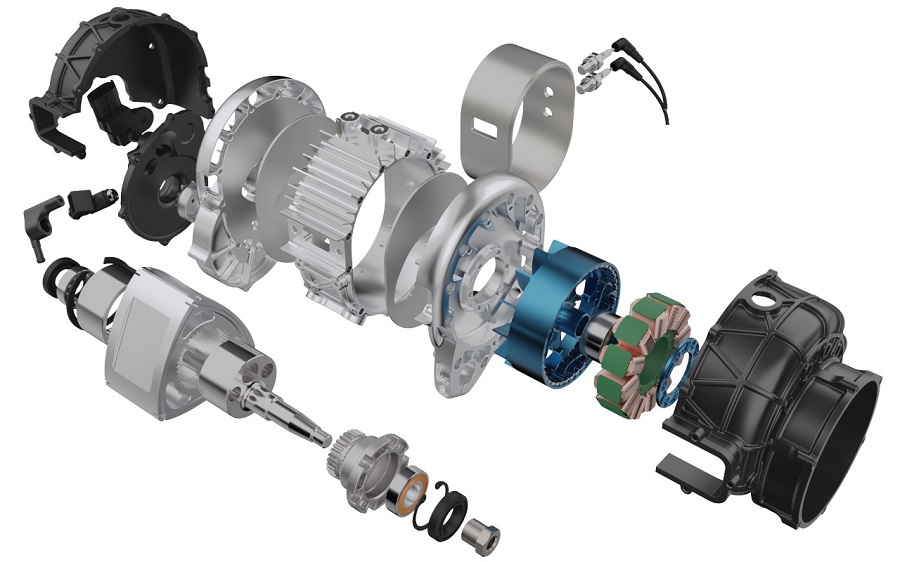 An exploded-view diagram of the RW1-79