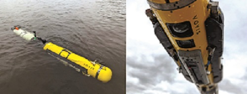 An L3Harris Iver4 900 AUV has been equipped with a Recon LS payload from Voyis Systems and a multiple-aperture sonar from Wavefront Systems for MCM, and other missions (Image courtesy of Voyis)