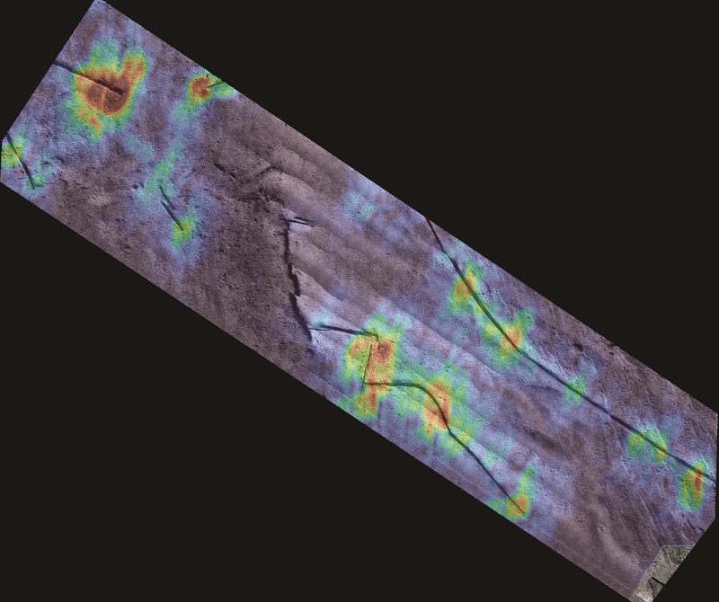 Survey data is processed at the edge in real-time using an nVidia Jetson TX2, installed in the front of the AUV