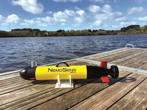 Three NemoSens AUVs are being delivered to NOAA’s NCCOS for seabed imaging using Arctic Rays’ SwordFish payload (Image courtesy of RTsys)