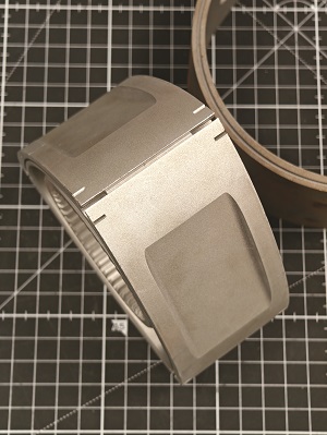 The seals are held in DLC-treated channels, ensuring the rotor is strong and hard enough to avoid wear from the tungsten carbide against the forged aluminium