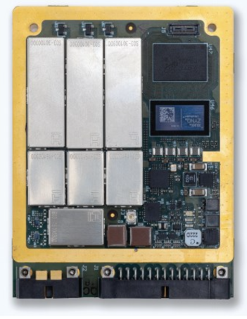 This next-gen prototype will include multi-band ADS-B receivers, ACAS X capability and a low-power conspicuity device in a cost-optimised, single-board form factor (Image courtesy of Sagetech)