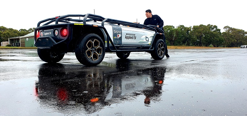 Choosing the right tyre to minimise rolling resistance, and achieve speed and endurance targets was a key part of drivetrain development