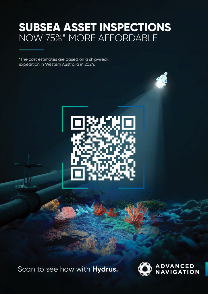 Advanced Navigation subsea asset inspections now 75% more affordable