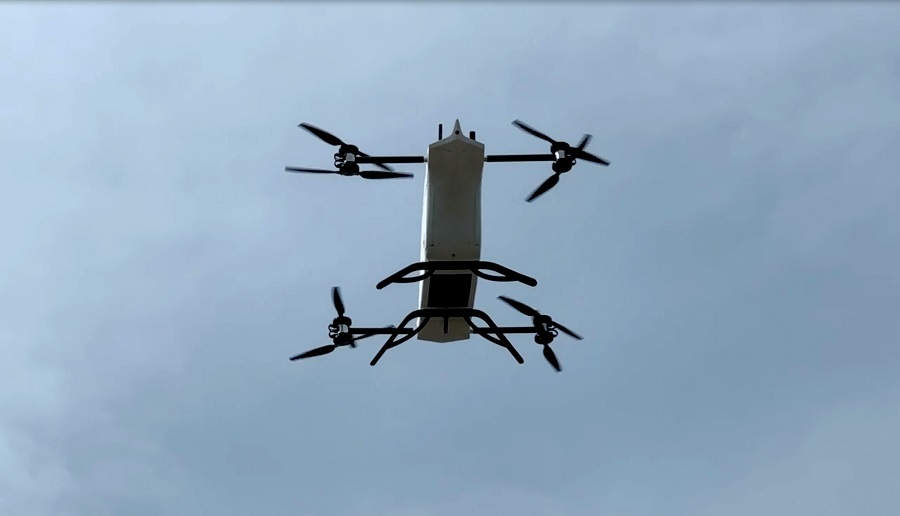 Tilt actuators and rotor speeds can be controlled independently to enable a number of advanced flight modes, including flight in unusual attitudes such as nose-up or nose-down hover