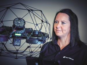 Amanda Smith, Head of Sellafield Ltd’s UAV team.