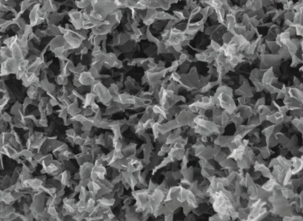 3D graphene for lithium sulfur cells (Image courtesy of Lyten)