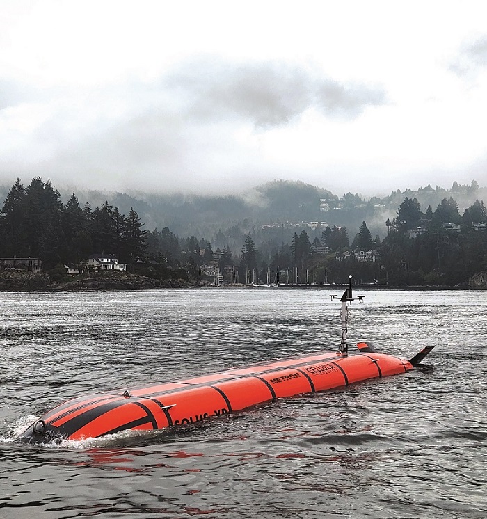 Cellula Robotics’ Solus-XR long-endurance AUV uses autonomy technology from Metron, enabling complex covert missions lasting months (Image courtesy of Cellula Robotics)