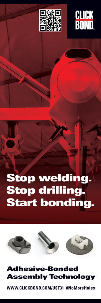 Clickbond stop welding stop drilling stop bonding
