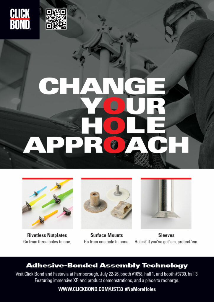 Clickbond change your hole approach
