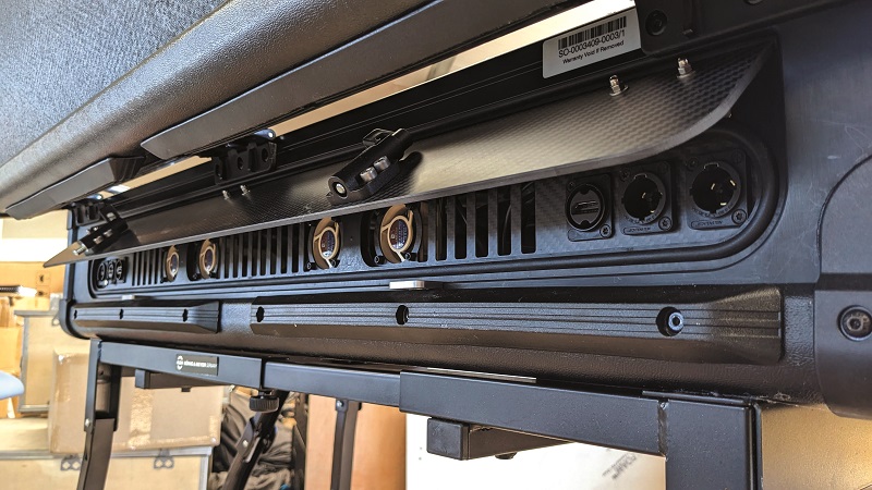 Customising GCSs for cooling channels, connectors, radio mounts and other user-specific requirements is paramount in today’s industry (Image courtesy of Worthington Sharpe)