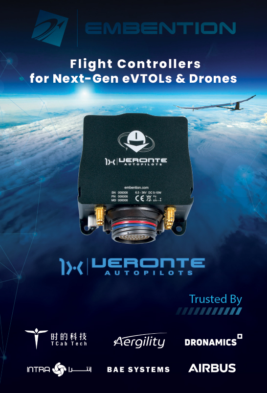 Embention flight controllers for next-gen evtols & drones