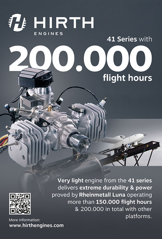 Hirth Engines 41 series with 200.000 flight hours