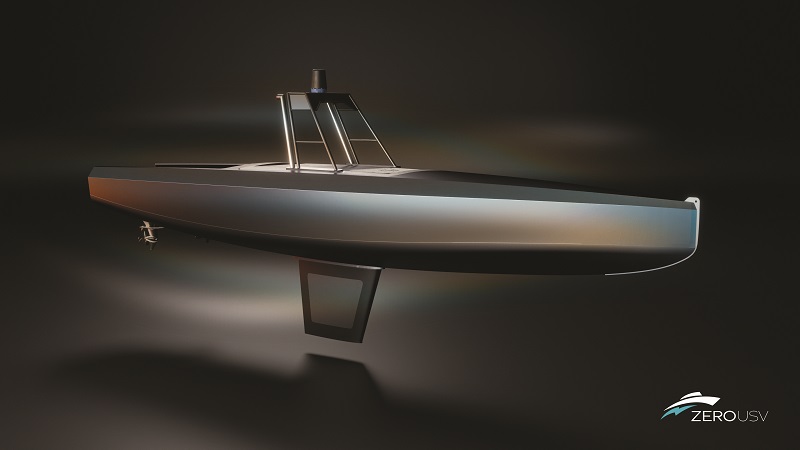 In its original drawings (made in early 2023), Oceanus12 was designed as a glass fibre-reinforced plastic (GRP) vessel