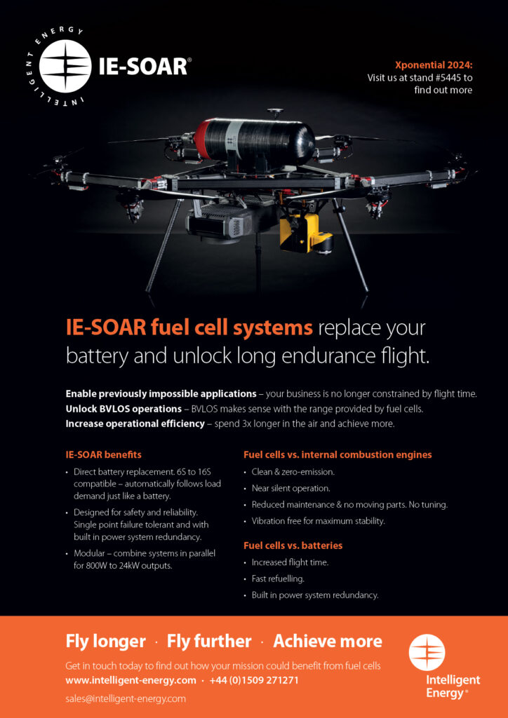 Inertial Labs IE-Soar fuel cell systems replace your battery and unlock long endurance flight