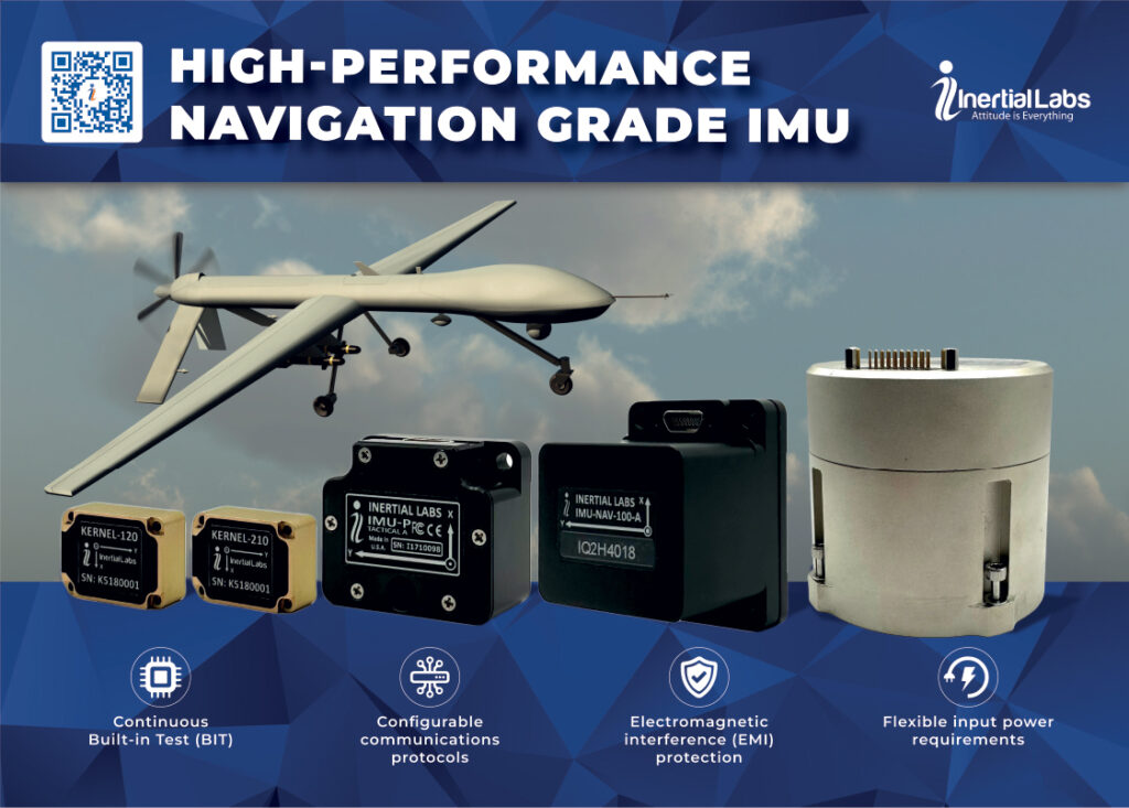 Inertial labs high performance navigation grade imu