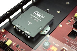 MEMS devices are typically fabricated similarly to most integrated circuits, and calibration is increasingly automated for both MEMS and FOG IMUs (Image courtesy of Microstrain by Hottinger Bruel & Kjaer)