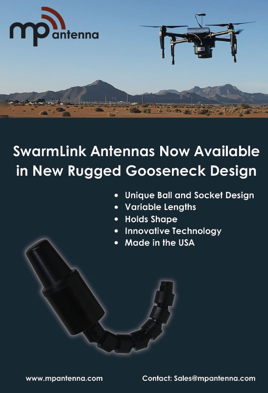 Mp Antenna swamlink antennas now available in new rugged gooseneck design
