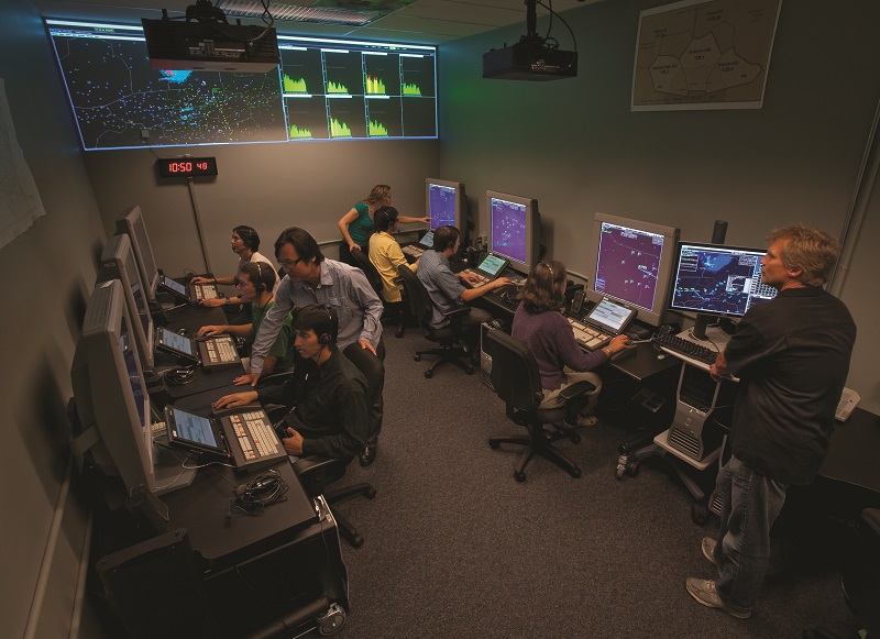 NASA’s Airspace Operations Lab evaluates ATM concepts and explores humansystem interaction issues in a simulation environment. It played a key role in the rapid prototyping of next