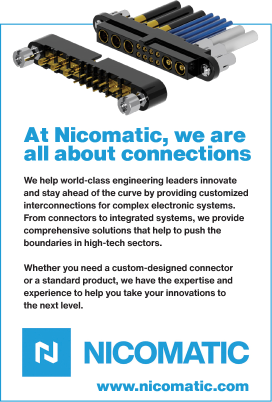 Nicomatic, we are all about connections