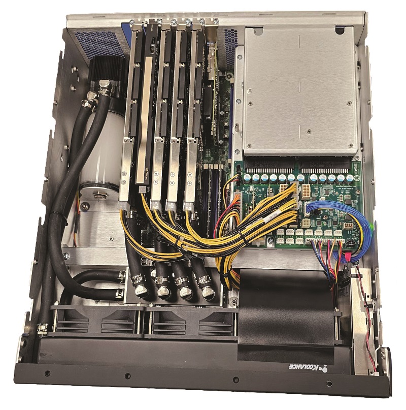 One Stop Systems’ PCIe Gen4 version of its 3U short-depth server