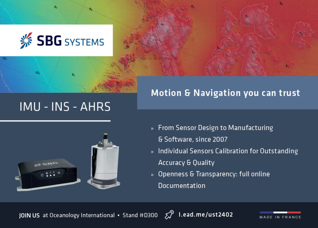 SBG systems motion & navigation you can trust
