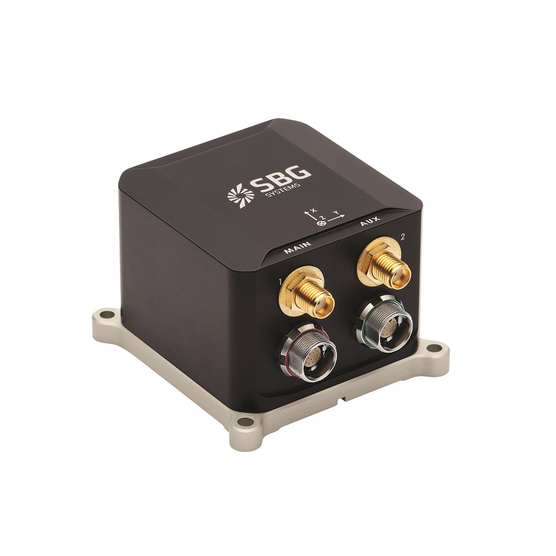 SBG Systems’ Ekinox Micro INS weighs 165 g, operates in temperatures from -40˚C to +71˚C, and is rated to Mil-STD-810H for vibration and shock tolerance