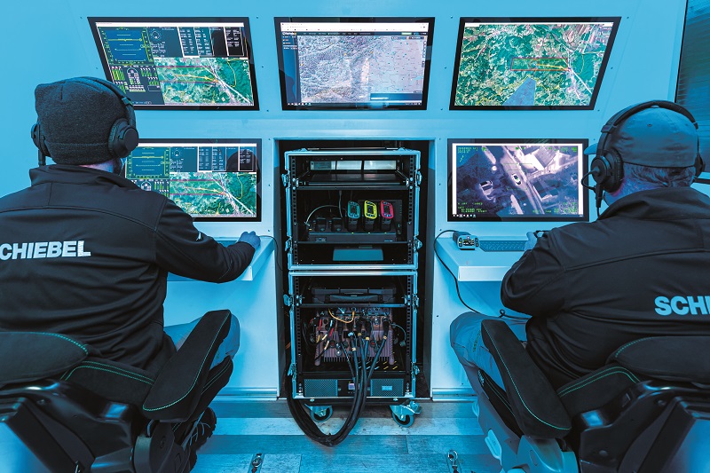 Schiebel’s open architecture and interface control document enable straightforward integration with any third-party systems suitable for C2 over the S-100