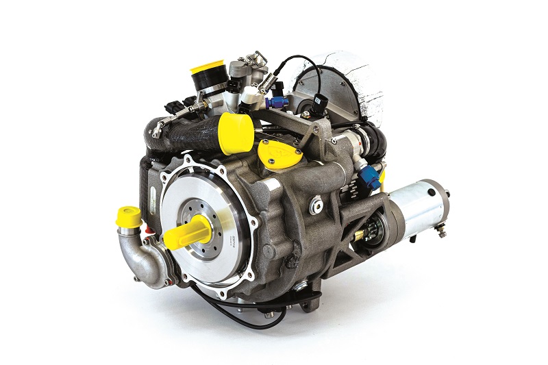 Schiebel’s S2 engine is a 60 hp Wankel rotary engine, which runs on JP-5, JP-8 and Jet A-1