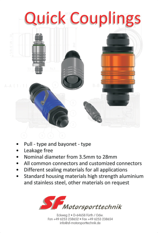 SF-Motorsports quick couplings