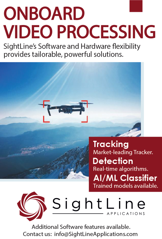 Sightline onboard video processing