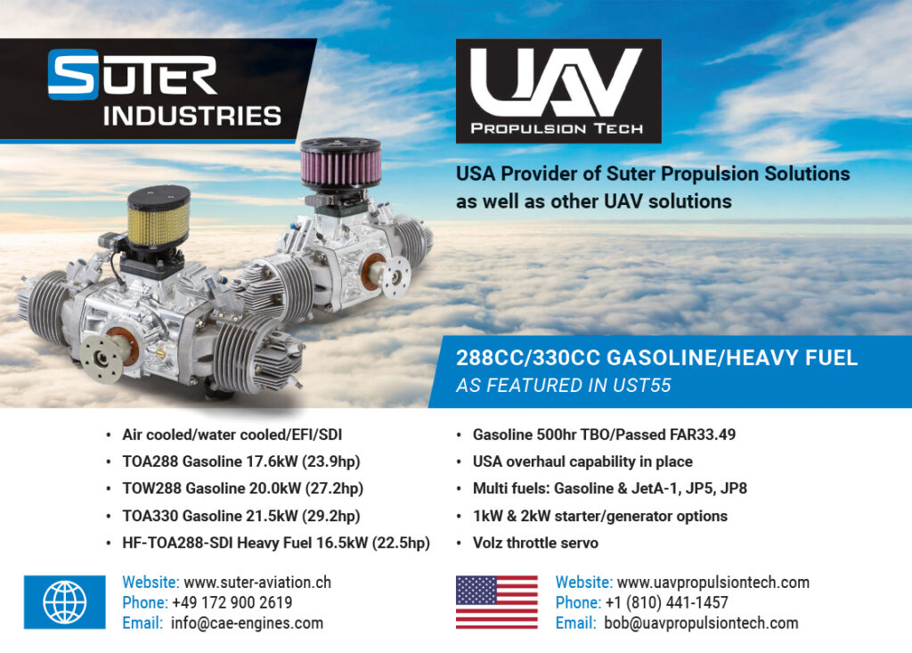 Suter USA provider of suter propulsion solutions as well as other UAV solutions