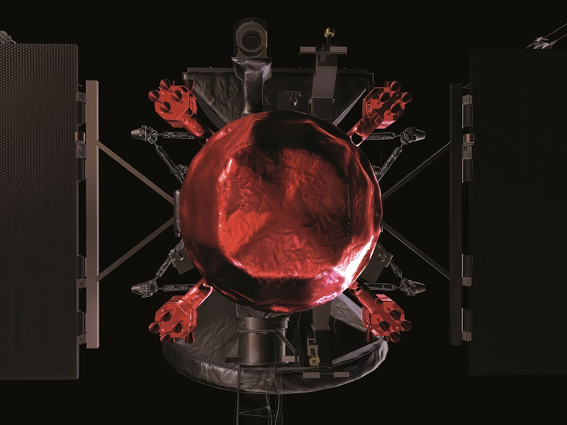 The power systems on the Europa Clipper are at risk from the intense radiation around Jupiter (Image courtesy of NASA)