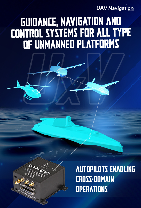 UAV Navigation guidance navigation and control systems for all type of unmanned platforms