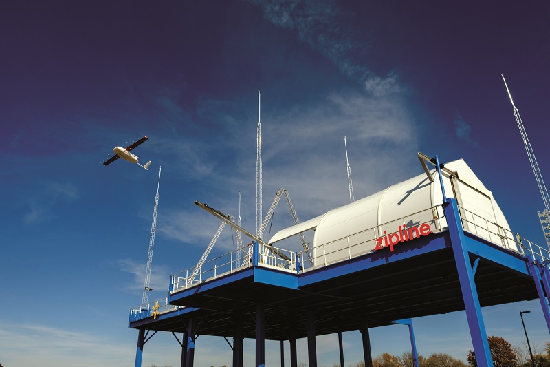 UAV operators often have their own UTM systems that need to integrate with other operators (Image courtesy of Zipline)